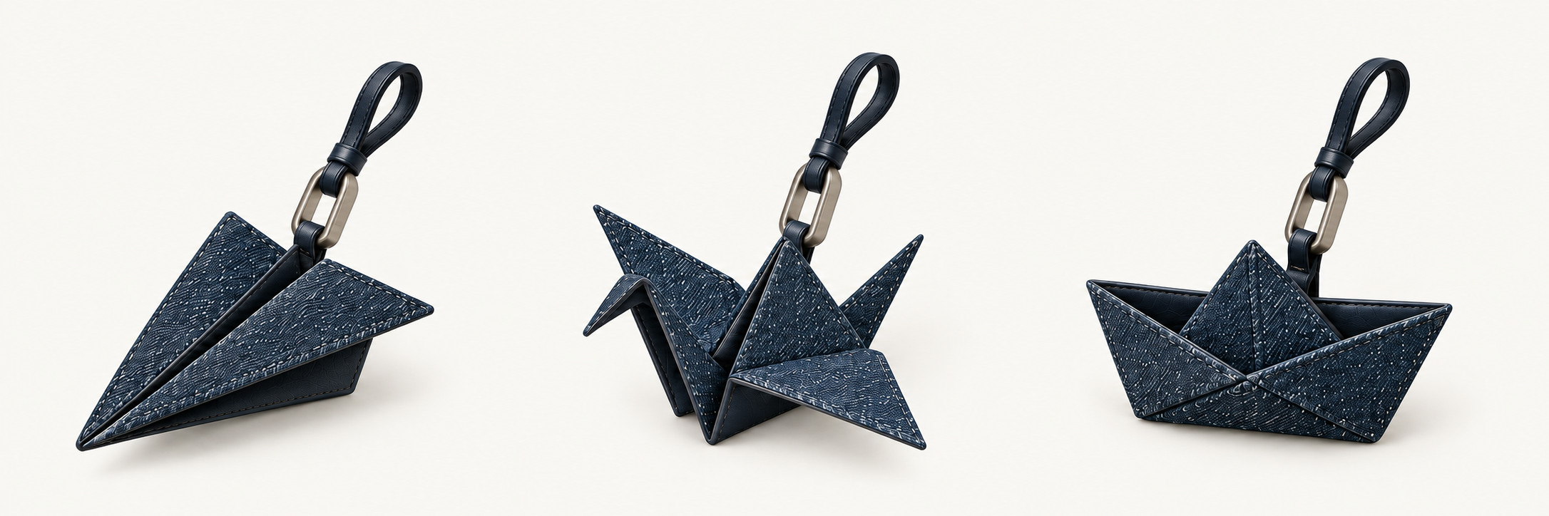 Origami charms / Charm concept · sampling to follow
